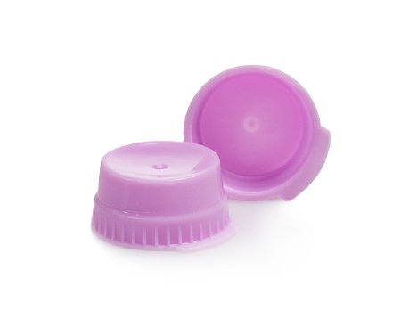 McKesson - Tube Closure Polyethylene Snap Cap Lavender 16 mm For Use with 16 mm Blood Drawing Tubes, Glass Test Tubes, Plastic Culture Tubes NonSterile - 177-113148L