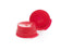 McKesson - Tube Closure Polyethylene Snap Cap Red 16 mm For Use with 16 mm Blood Drawing Tubes, Glass Test Tubes, Plastic Culture Tubes NonSterile - 177-113148R