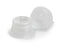 McKesson McKesson Tube Closure Polyethylene Flanged Plug Cap Natural 12 mm 12 mm Test Tubes, Centrifuge Tubes, Round Cuvettes NonSterile - 177-118127C