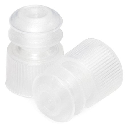 McKesson - Tube Closure Polyethylene Flanged Plug Cap Natural 12 mm 12 mm Test Tubes, Centrifuge Tubes, Round Cuvettes NonSterile - 177-118127C