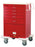 Lakeside Manufacturing - Emergency Cart 25 X 32 X 45-3/4 Inch Red (4) 6 Inch, (1) 3 Inch Drawers, (1) 12 Inch Panel - C-530-P2K-1R