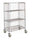 Intermetro Industries Super Erecta Shelf Shelf Cart 24 X 59 X 60 Inch 3 Shelves - AST65DC