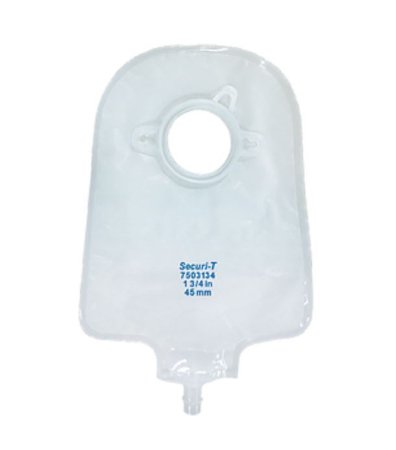 Genairex Securi-T Urostomy Pouch Two-Piece System 9 Inch Length Drainable - 7502134
