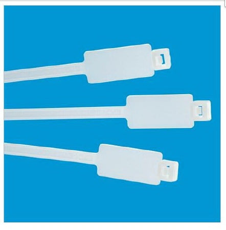 Uline - Identification Tag Custom Write On White 1/2 X 1-1/8 Inch 0.295 X 7 Inch 1000 per Case - S-2934