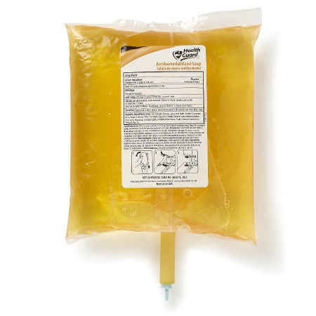 HealthGuard - Antibacterial Soap Liquid 1,000 mL Dispenser Refill Bag Scented - Medline - MSC098203A