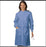 Fashion Seal Uniforms Lab Coat Ceil Blue 3X-Large Long Sleeves Knee Length - 6404-3XL