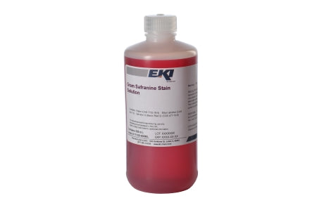 Ek Industries - Gram Safranin Stain Solution 500 mL - 11120-500ML