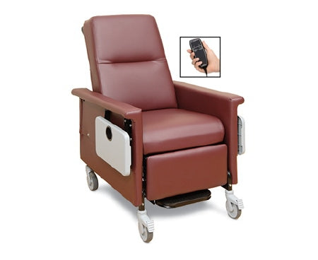 54 Series - Power Recliner/Transporter Natural Vinyl 5 Inch Casters - 54PT09-TS7C