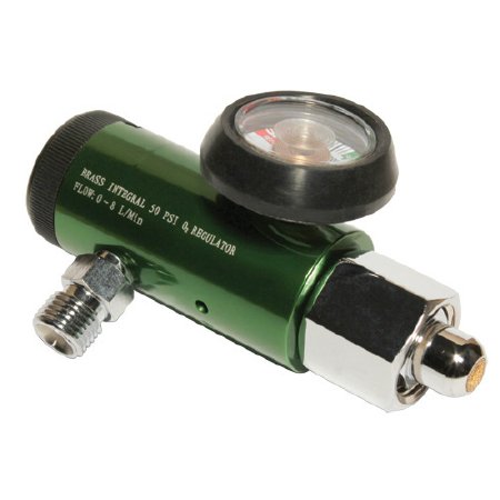 Sunset - Oxygen Regulator Click Style 0 - 8 LPM DISS Outlet CGA-540 - RES044