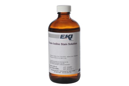 Ek Industries - Gram Iodine Stain 250 mL - 6050-250ML