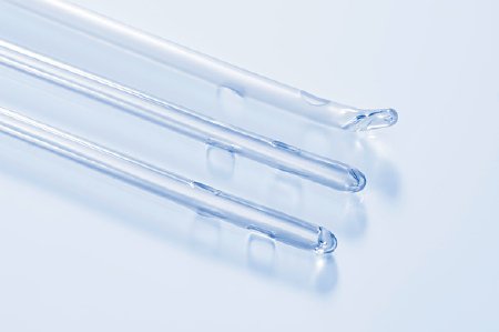 GentleCath - Urethral Catheter Coude Tip Uncoated PVC 8 Fr. 16 Inch - 501011