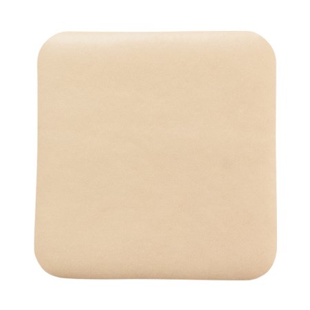 McKesson Lite - Thin Silicone Foam Dressing 3 X 3 Inch Square Silicone Gel Adhesive without Border Sterile - 4892