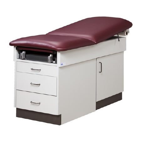 Clinton Industries Model 8870 Family Practice Table Fixed Height 400 Lbs. - 8870-3SB-1GR-2GR