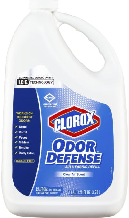 Healthlink Clorox Odor Defense Deodorizer Refill Alcohol Based Liquid 1 gal. Jug Clean Air Scent - 31716