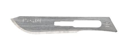 Technocut - Surgical Blade Stainless Steel No. 10 Sterile Disposable Individually Wrapped - 03740