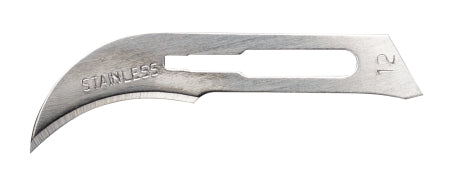 Technocut - Surgical Blade Stainless Steel No. 12 Sterile Disposable Individually Wrapped - 03742