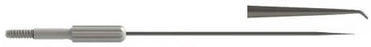 MicroPick - Ear Pick 2-1/2 Inch Length Stainless Steel 0.76 mm Tip Angled 45° - PX-1045