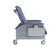 Lumex Clinical Care 577RG - Recliner Chair Royal Blue Patriot Plus Fabric 4 Tente Swivel Casters, Left and Right Rear Top-locking Casters, Wheel Lock on Right Rear Casters - Graham-Field - FR577RGH454