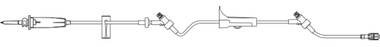 Caresite - Primary IV Administration Set 60 Drops / mL Drip Rate 103 Inch Tubing 2 Ports - 354204