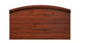Graham-Field Headboard Crescent Wood Face Trim, Self Edge - H15AS36S