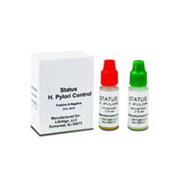 Lifesign Status H.Pylori Igg Positive/Negative Control 2X2Ml Plastic Dropper Vial Ea - 200013