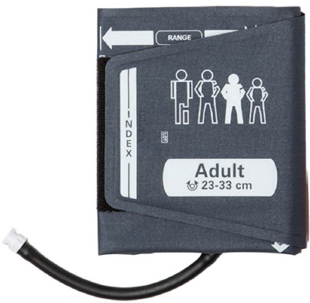 Masimo Corporation - Blood Pressure Cuff Adult Arm Medium Cuff 25 - 33 cm Nylon Cuff - 25262