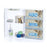Market Lab - Glove Box Holder Wall Mounted 3-Box Capacity Clear 22 W X 4-1/2 D X 16 H Inch Acrylic - 14451-CL