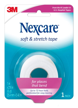 3M Nexcare Medical Tape Fabric 1 Inch X 6 Yard White - 751