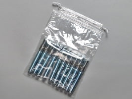 Pull-Tite - Reclosable Bag 8 X 12 Inch LDPE Clear Drawstring Closure - DS20812