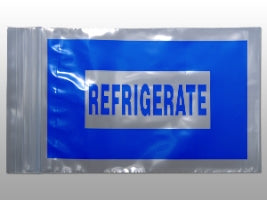 Elkay Plastics - Reclosable Refrigerate Bag 6 X 9 Inch LDPE Clear / Blue Seal Top Closure - F20609BREF
