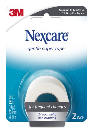 3M Nexcare Medical Tape Paper 2 Inch X 10 Yards White - 782