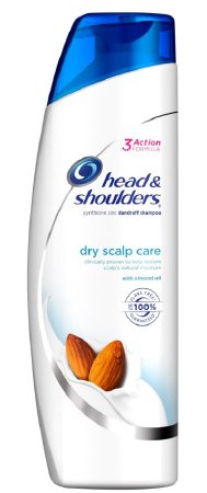 Head & Shoulders Dry Scalp Care - Dandruff Shampoo 13.5 oz. Flip Top Bottle Scented - 00037000913603