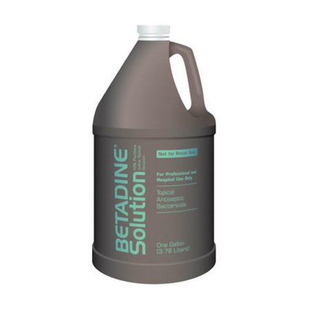 Betadine - Skin Prep Solution 1 gal. Jug 10% Strength Povidone-Iodine NonSterile - BSOLG1