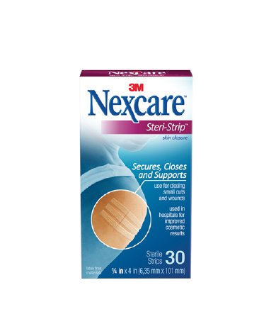 3M nexcare steri strip Skin Closure Strip 1/4 X 4 Inch White - H1546