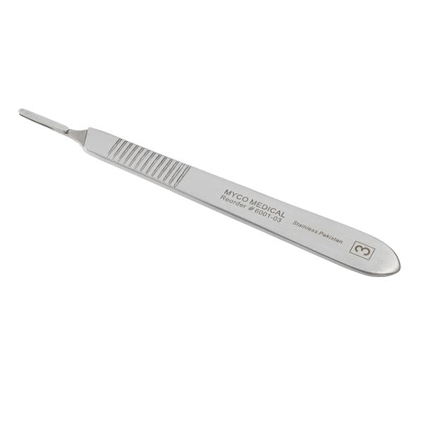 Myco Medical Supplies Handle Surgical Blade #3 Ea - 6001-03