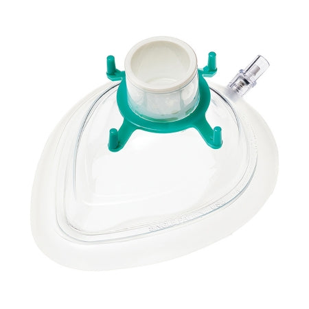Portex Premium Plus - Anesthesia Mask Elongated Style Small Adult Size 4 Hook Ring - 15248