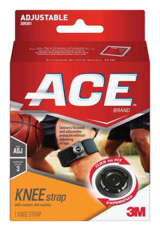 3M ACE Knee Strap 3M Ace One Size Fits Most Hook and Loop Strap Left or Right Knee - 209301