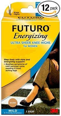 3M Futuro Compression Pantyhose Knee High Small Nude - 71013NEN