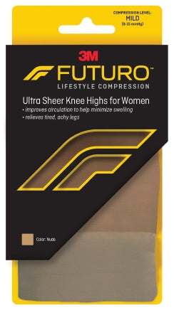 3M Futuro - Compression Stocking Knee High Large Nude Closed Toe - 71015NEN