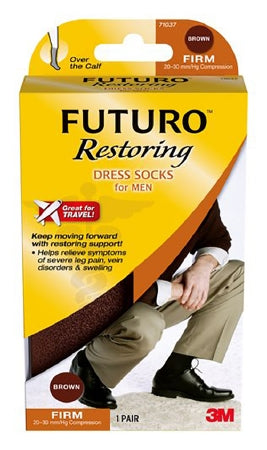 3M Futuro - Compression Socks Knee High Large Black Closed Toe - 71036BLEN