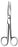 Econo - Operating Scissors 4-1/2 Inch Length Floor Grade Stainless Steel Sterile Finger Ring Handle Straight Sharp Tip / Sharp Tip - 96-2593