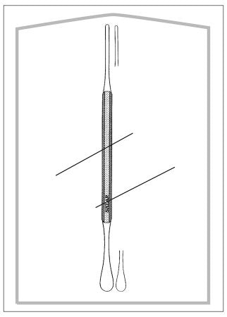 Spatula and Packer Double Ended