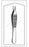 Merit - Dressing Forceps Adson 4-3/4 Inch Length Mid Grade Stainless Steel Sterile Thumb Handle Straight Serrated, Blunt Tip - 96-2571M