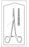 Merit - Hemostatic Forceps Crile 5-1/2 Inch Length Mid Grade Stainless Steel Sterile Finger Ring Handle Straight Serrated - 96-2551M
