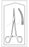 Merit - Hemostatic Forceps Crile 5-1/2 Inch Length Mid Grade Stainless Steel Sterile Finger Ring Handle Curved Serrated - 96-2553M