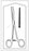 Merit - Hemostatic Forceps Rochester-Pean 6-1/4 Inch Length Mid Grade Stainless Steel Sterile Finger Ring Handle Straight Horizontally Serrated, Blunt - 96-2545M