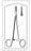 Merit Sterile - Needle Holder 6 Inch Length Straight Blunt Serrated Tips Finger Ring Handle - 96-2591M