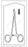 Merit Sterile - Needle Holder 4-3/4 Inch Length Straight Blunt Serrated Jaws Finger Ring Handle - 96-2583M