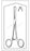 Econo - Tissue Forceps Allis 7-1/4 Inch Length Floor Grade Pakistan Stainless Steel Sterile Finger Ring Handle Straight 6 X 7 Teeth - 96-2774