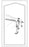 Econo - Vaginal Speculum Pederson Sterile Floor Grade Stainless Steel Large Double Blade Duckbill Disposable Without Light Source Capability - 96-2616